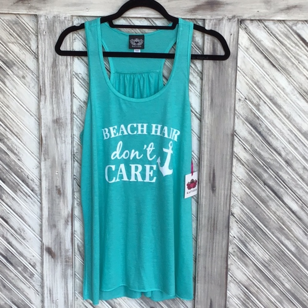 NWT Katydid “Beach Hair Don’t Care” Tank XXL